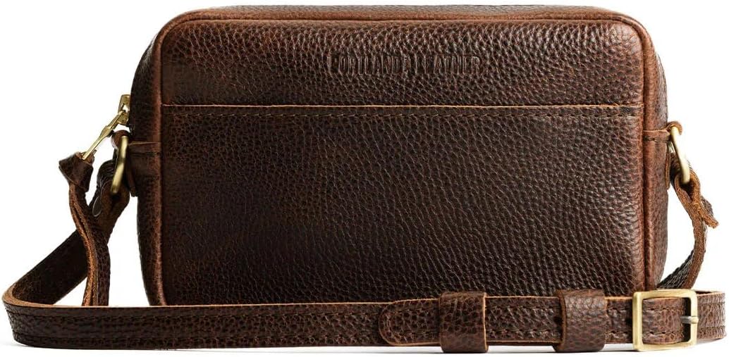 Portland Leather Goods Small Camera Bag Purse for Women – Handmade from the Finest Full-Grain Hides
