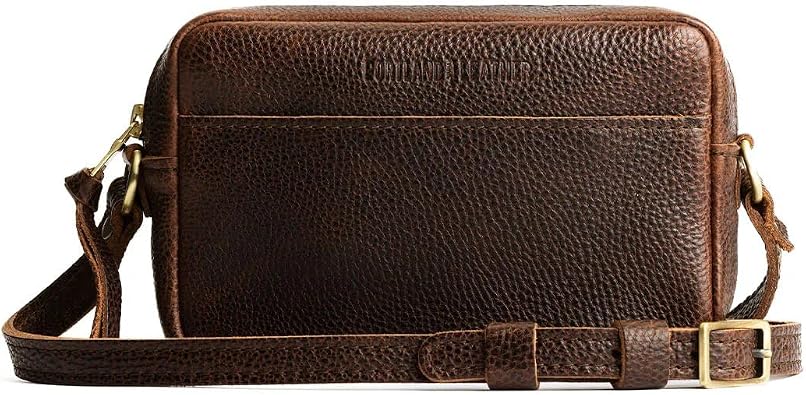 Portland Leather Goods Small Camera Bag Purse for Women Handmade from the Finest Full-Grain Hides