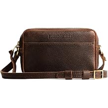 Portland Leather Goods Small Camera Bag Purse for Women Handmade from the Finest Full-Grain Hides