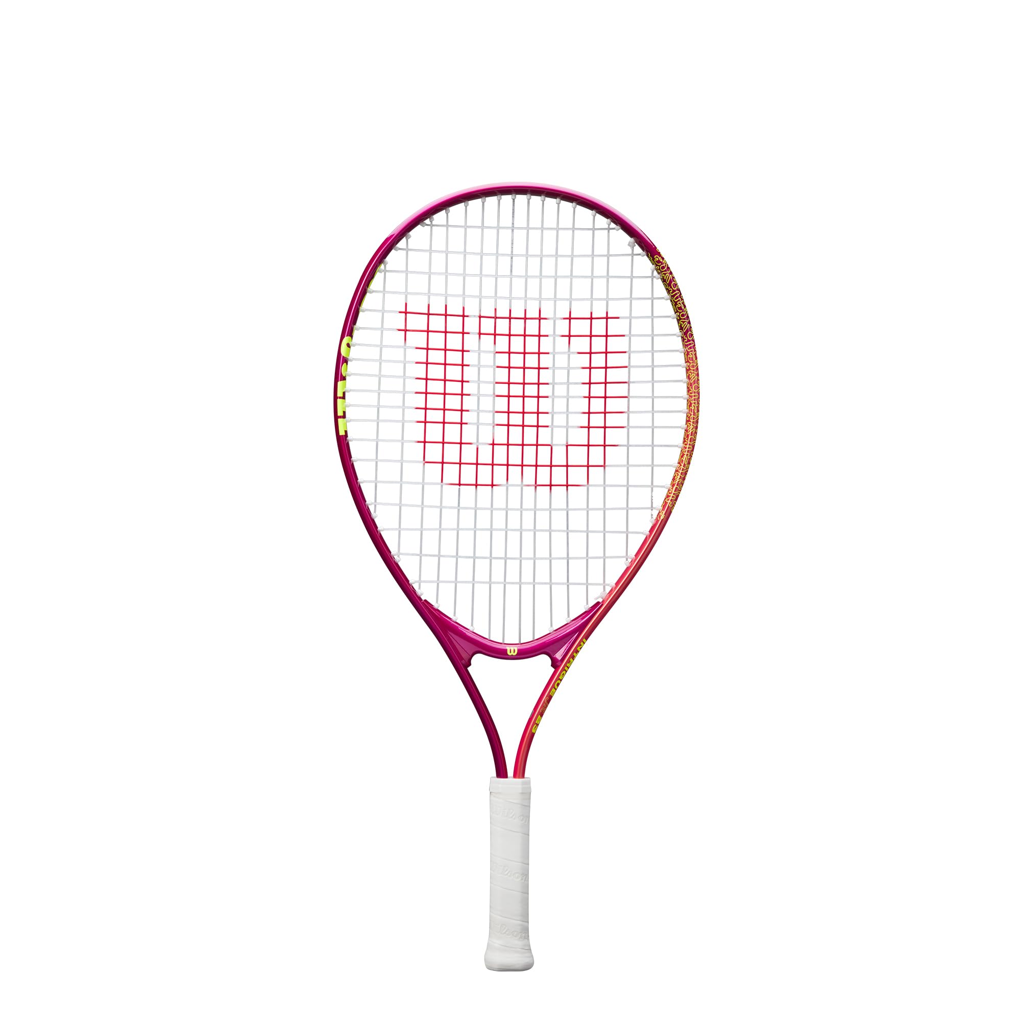 Wilson Intrigue Junior 23 Girls Incordata: Yes 205 g Tennis Rackets Rackets for Children Red - Yellow