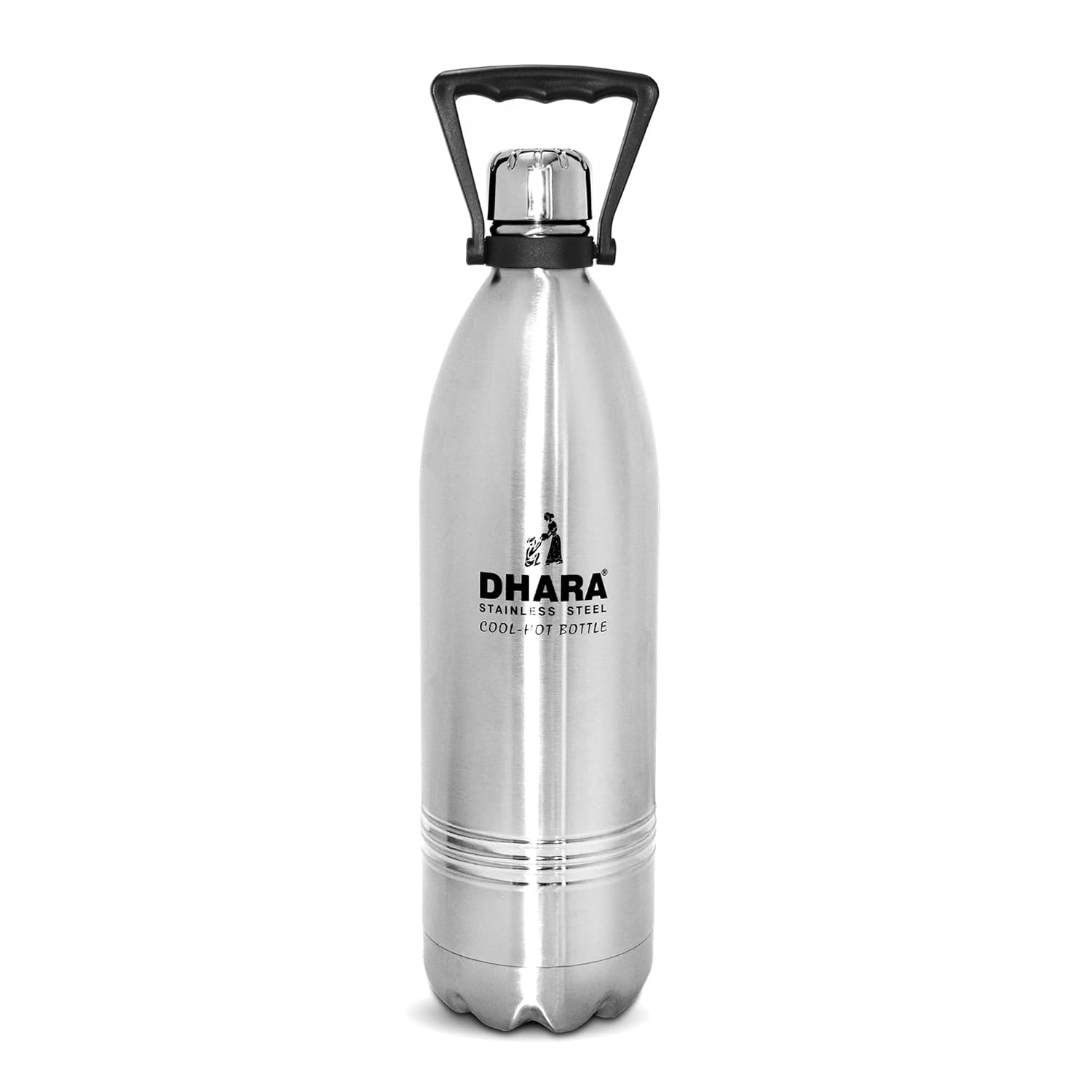 Dhara Stainless Steel 24 Plus Double Wall Thermosteel Flask Water