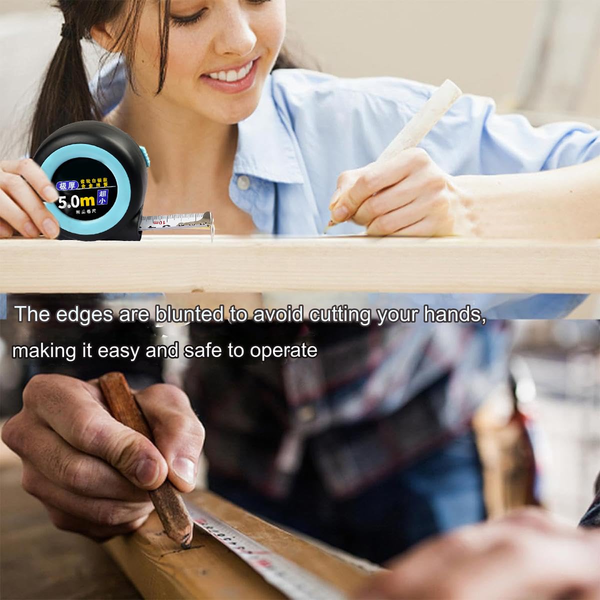 Amazon | メジャー 5m*19mm 巻き尺 高精度 自動巻取式メジャー 防水性 