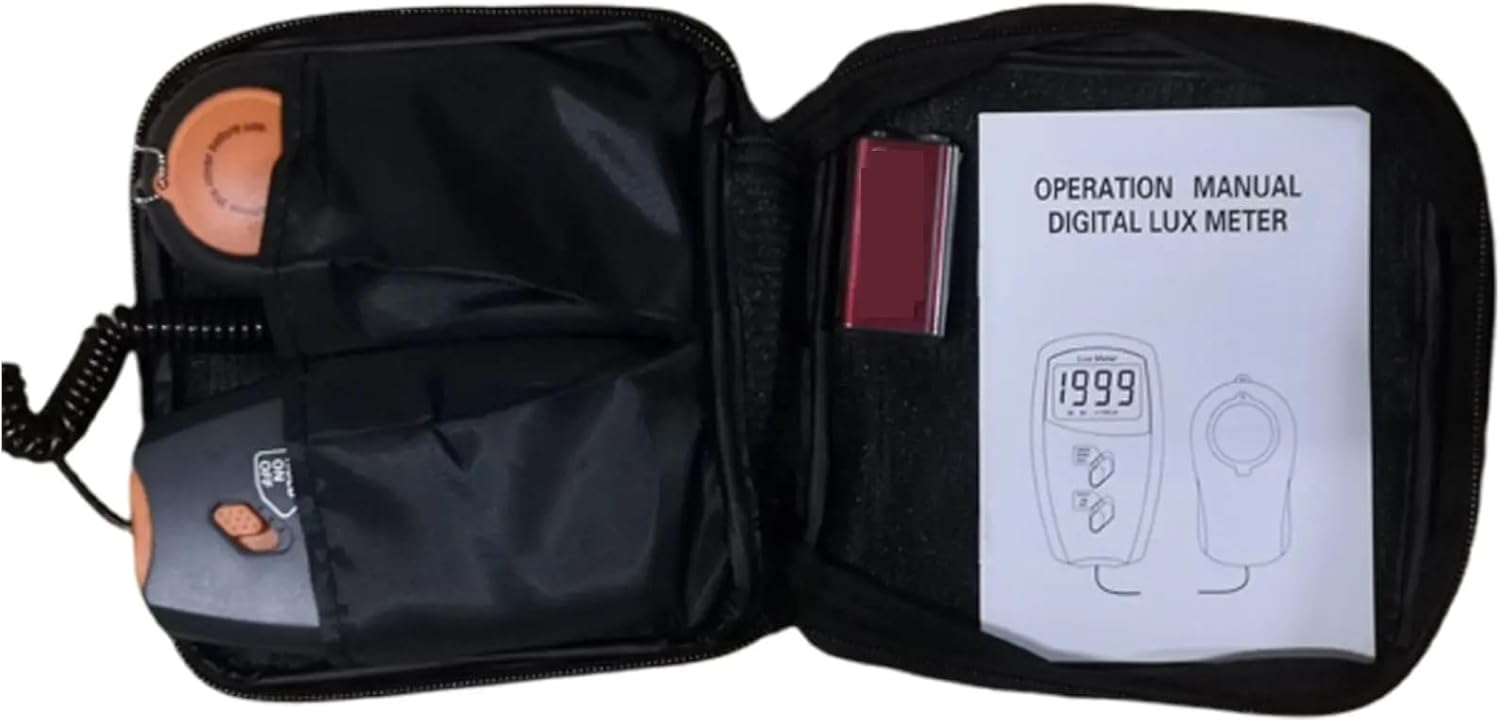 Light Meters, Digital Lux Meter LX1010BS LCD Display Light Meter 1~100,000Lux Luxmeter