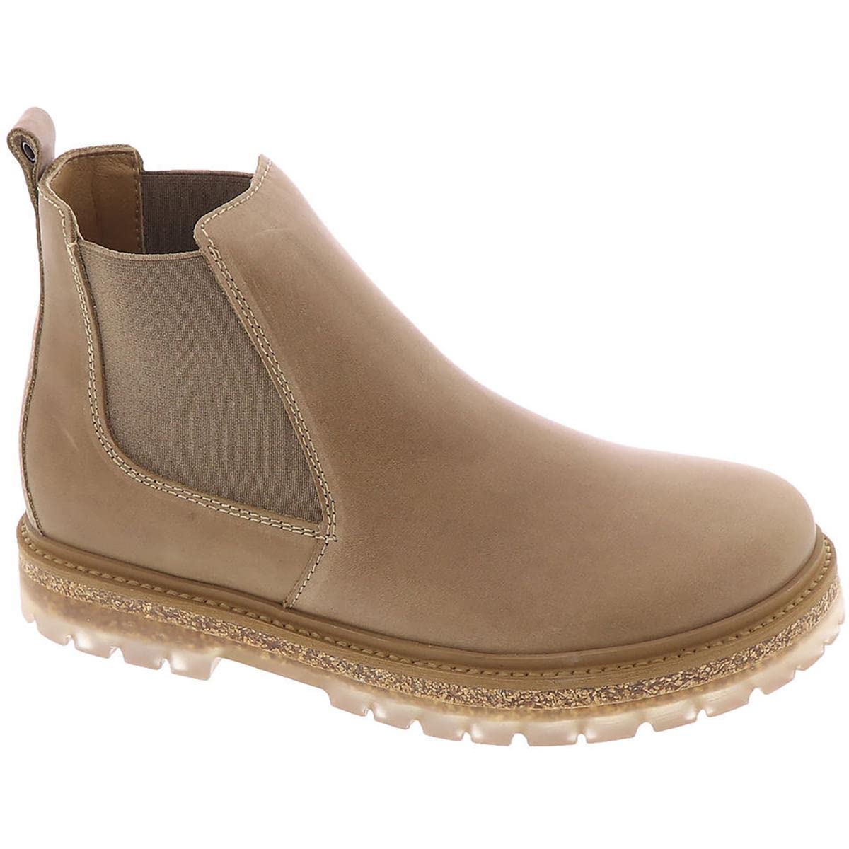 Birkenstock Stalon Ii Nubuck Leather Chelsea Boot With Cork Latex