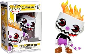 Funko Pop! Games Evil Cuphead 417 Exclusive Figure