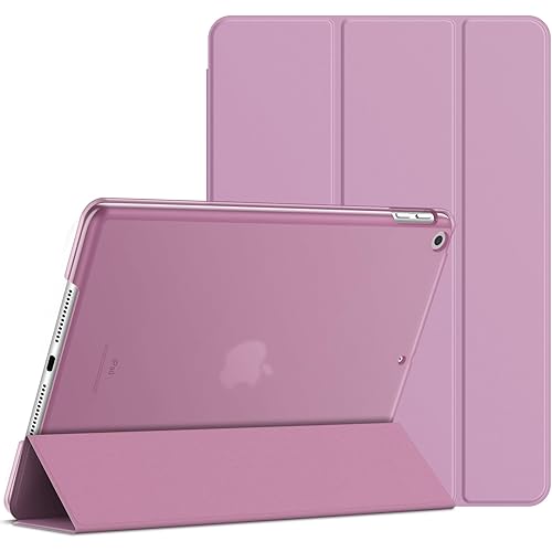JETech Case for iPad 10.2-Inch (2021/2020/2019 Model, 9/8/7 Generation), Auto Wake/Sleep Cover (Pink)