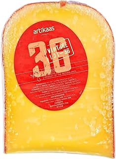 Artkaas 3-Year Aged Gouda Cheese – 8 oz | Firm Texture, Nutty and Butterscotch Notes