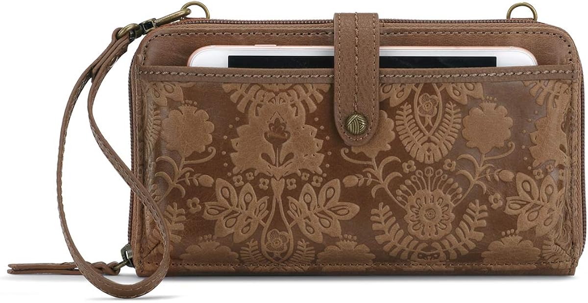 The Sak Women's Iris Large Smartphone Crossbody Bag Leather