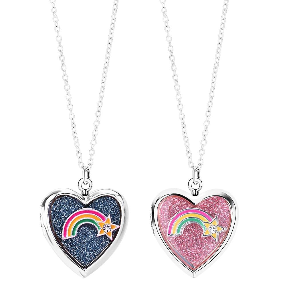 See full amazon price history chart for El Regalo 2 PCs Best Friends Heart-shaped Photo Box Pendant Necklace for Girls/Besties/Soul Sisters- BFF Jewelry Gift (Rainbow Heart Photo Pendant) El Regalo 2 PCs Best Friends Heart-shaped Photo Box Pendant Necklace for Girls/Besties/Soul Sisters- BFF Jewelry Gift (Rainbow Heart Photo Pendant) (B0C5M266BN) Amazon Price History, Amazon Price Tracker