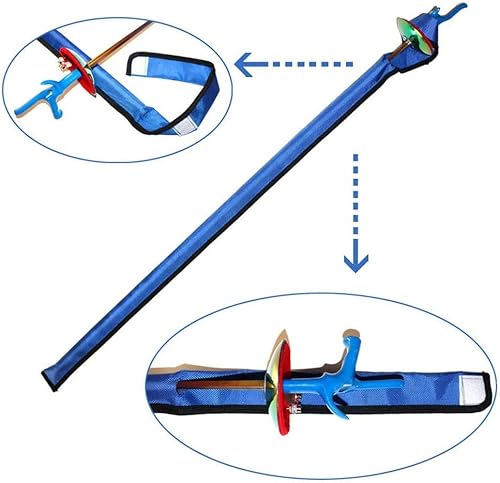 Miniatura 2 de LEGUTS Bolsa de espada de esgrima  Accesorios de esgrima  CE 350N, puede acomodar hoja de 36.61 pulgadas  36.6in, utilizada para bolsa de