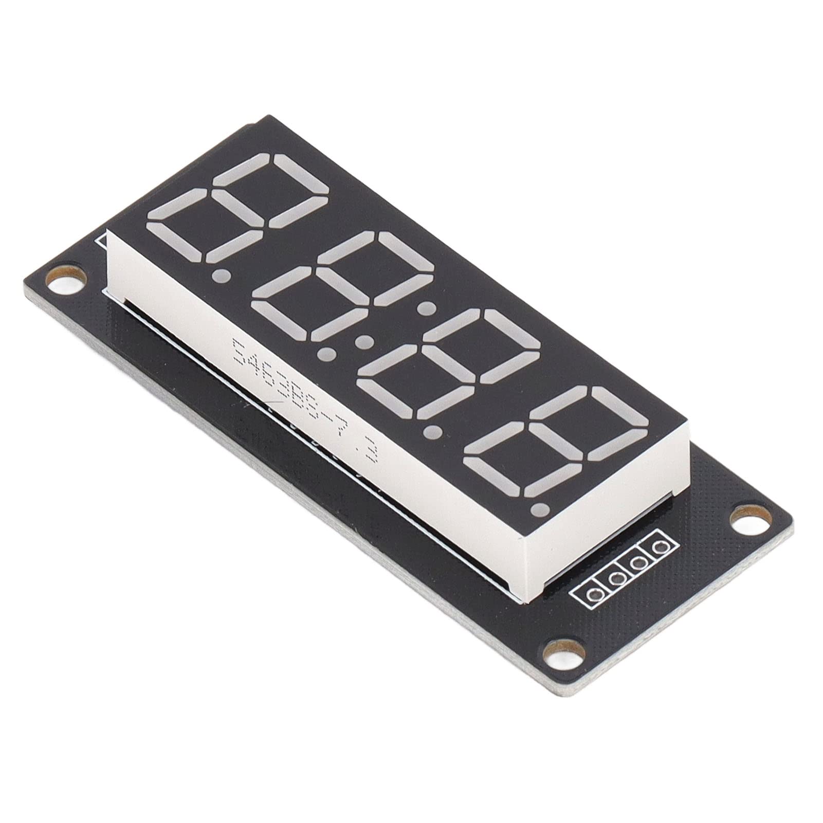 TANIQIACA 0.56in LED Display Module 4 Digit 7 Segment Digital Tube Clock Module with Pin Header 5V