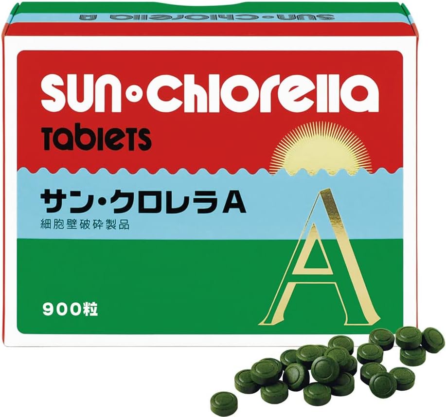 サンクロレラ A 900粒 葉酸 鉄 ビタミン クロロフィル タンパク質 アミノ酸