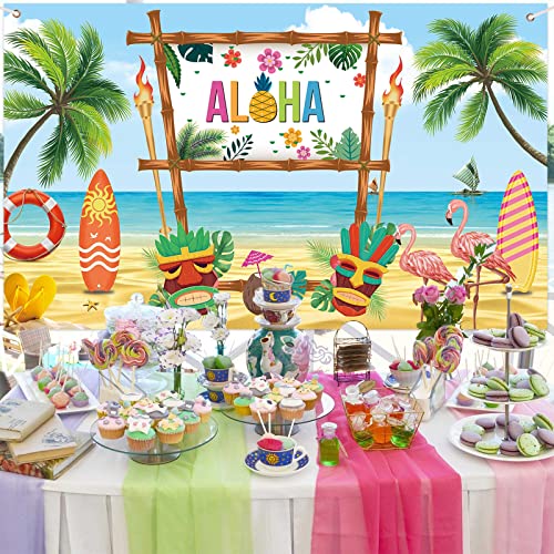 Aloha Hawaiian Decorazioni per Feste Banner