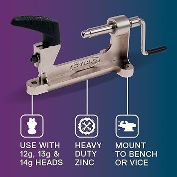 WELDTITE Cyclo Spoke Thread Rolling Machine - مناسب لرؤوس درفلة خيطية مقاس 12 و13 و14 (الرؤوس غير متضمنة)