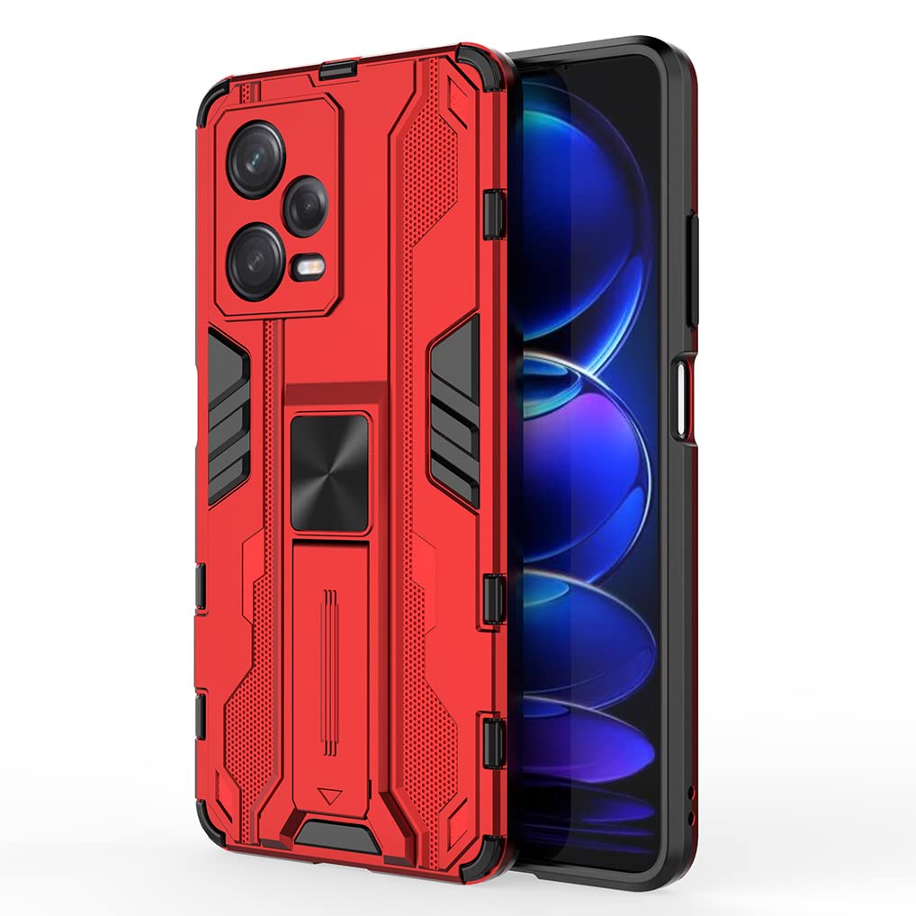SEAHAI Cover per Xiaomi Redmi Note 12 Pro+ Plus 5G, [Militare Anti