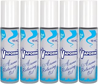 Vaporin Aroma Relaxing Oil Roll-on 10mL | Instant Relief for Headache, Migraine, Dizziness, Nausea, Daily Stress, Neck Pai... Price In India