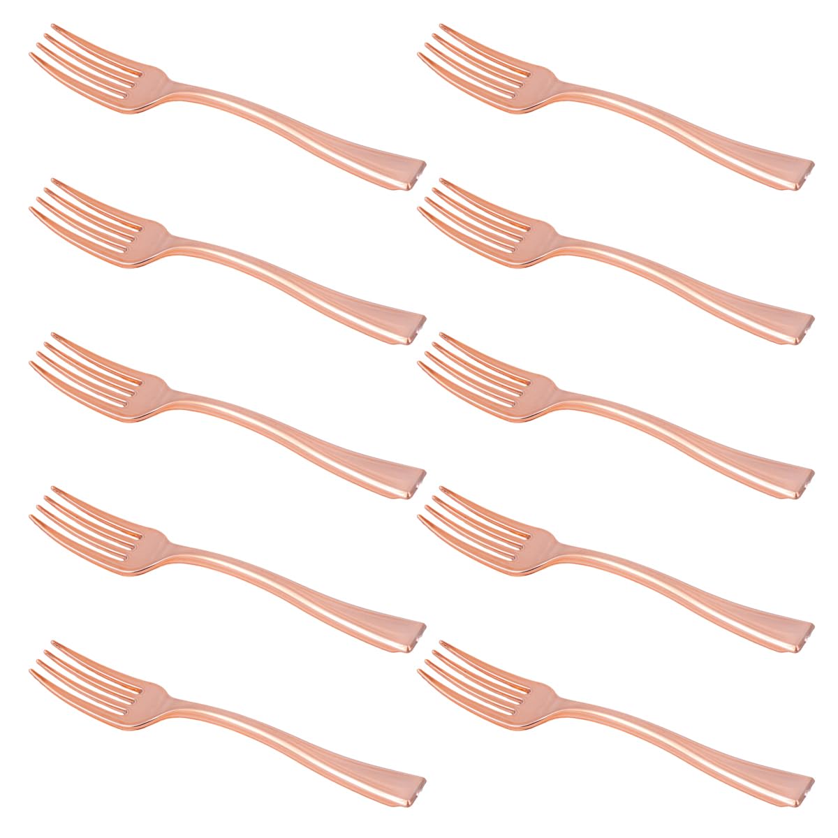 Cabilock Mini Forks Disposable Fruit Forks Plastic Dessert Forks for Cake Pudding Appetizers Small Samples 3.85 in Flatware for Catering Banquets Weddings Reunions Party Supplies — Amazon image 7