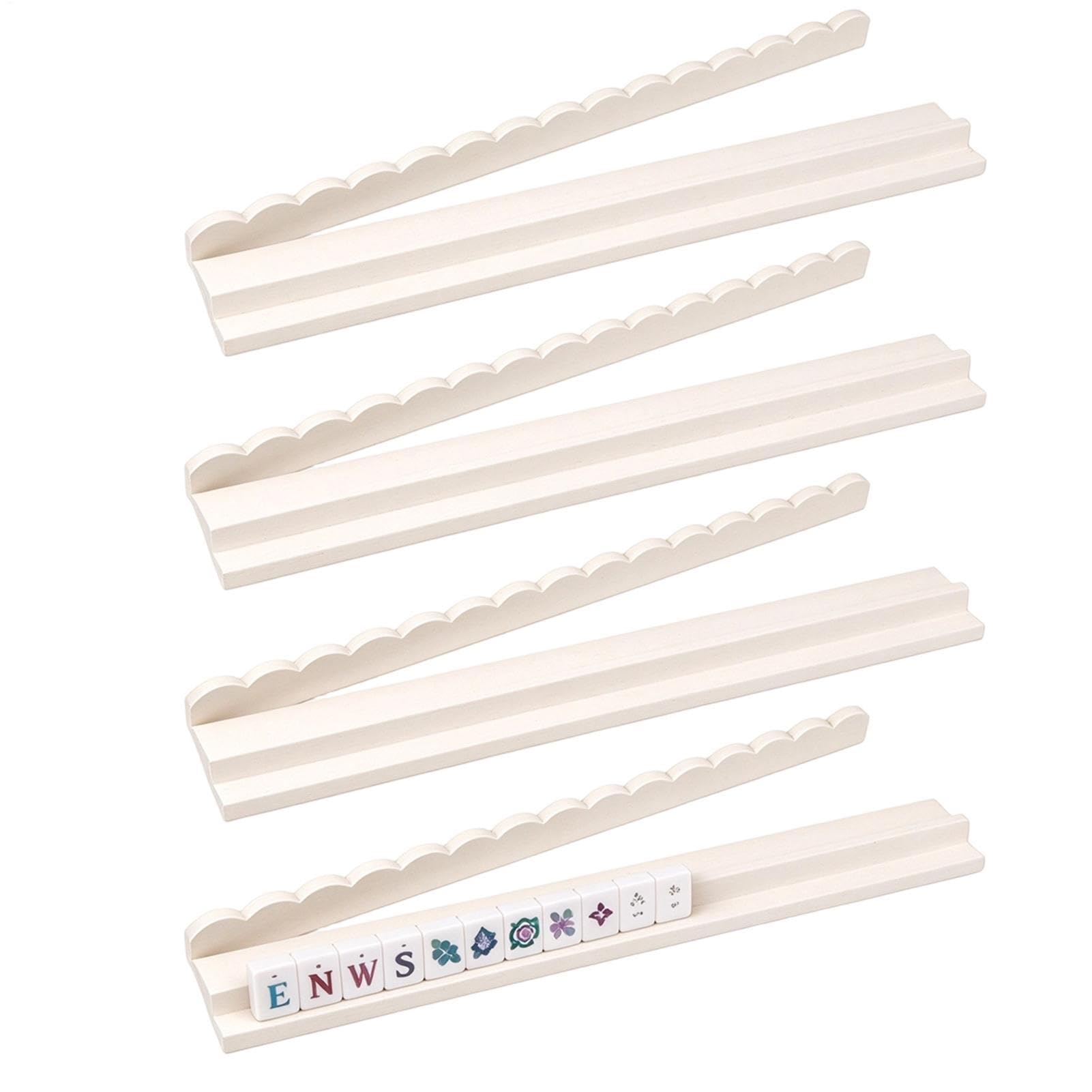Mahjong Rack in legno – 50,8 cm da tavolo piastrelle supporto