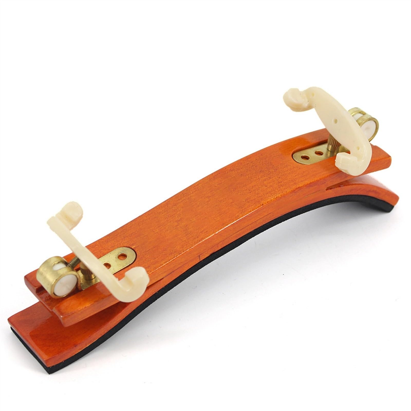 poggiaspalla per violino Spalliera Fissa Per Violino In Legno Massello Portante Spugna Elastica Grande Spalliera Curva(1/8)