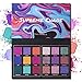 Matte Eyeshadow Palette Pro 18 Colors Highly Pigmented Shimmer Eye Shadow Palette Blendable Long Lasting Waterproof Makeup Cosmetics (03# Chaos)