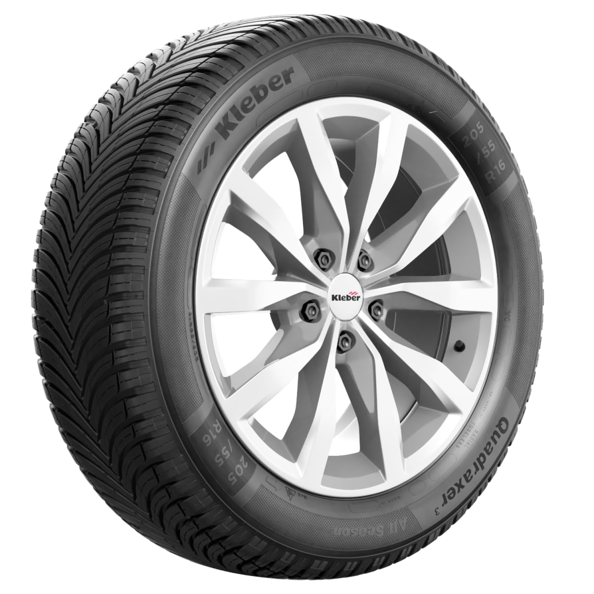 Kleber Quadraxer 3 – 205/45 R16 83H – Neumático para Automóvil M+S 3PMSF TL XL