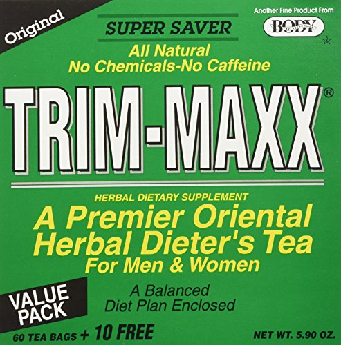 Body Breakthrough Trim Maxx Herbal Dieter's Tea, 60 Count #TOP10