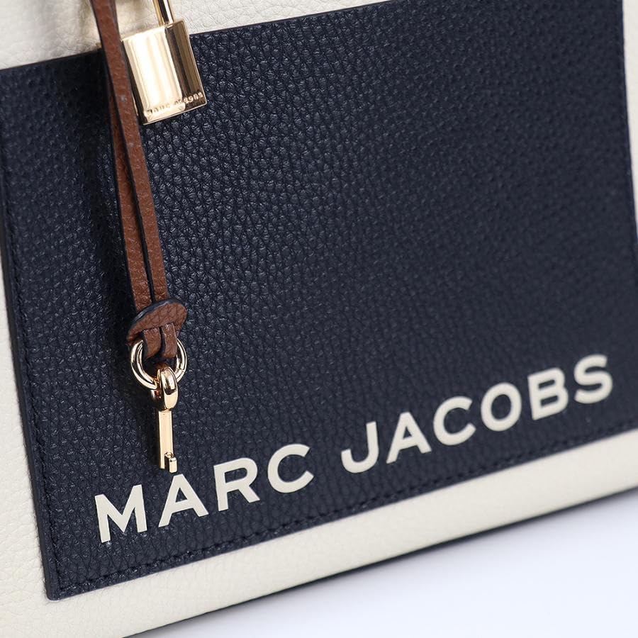 Marc Jacobs Mini Grind Tote Top Handle Small Marshmallow Multi - Image 6