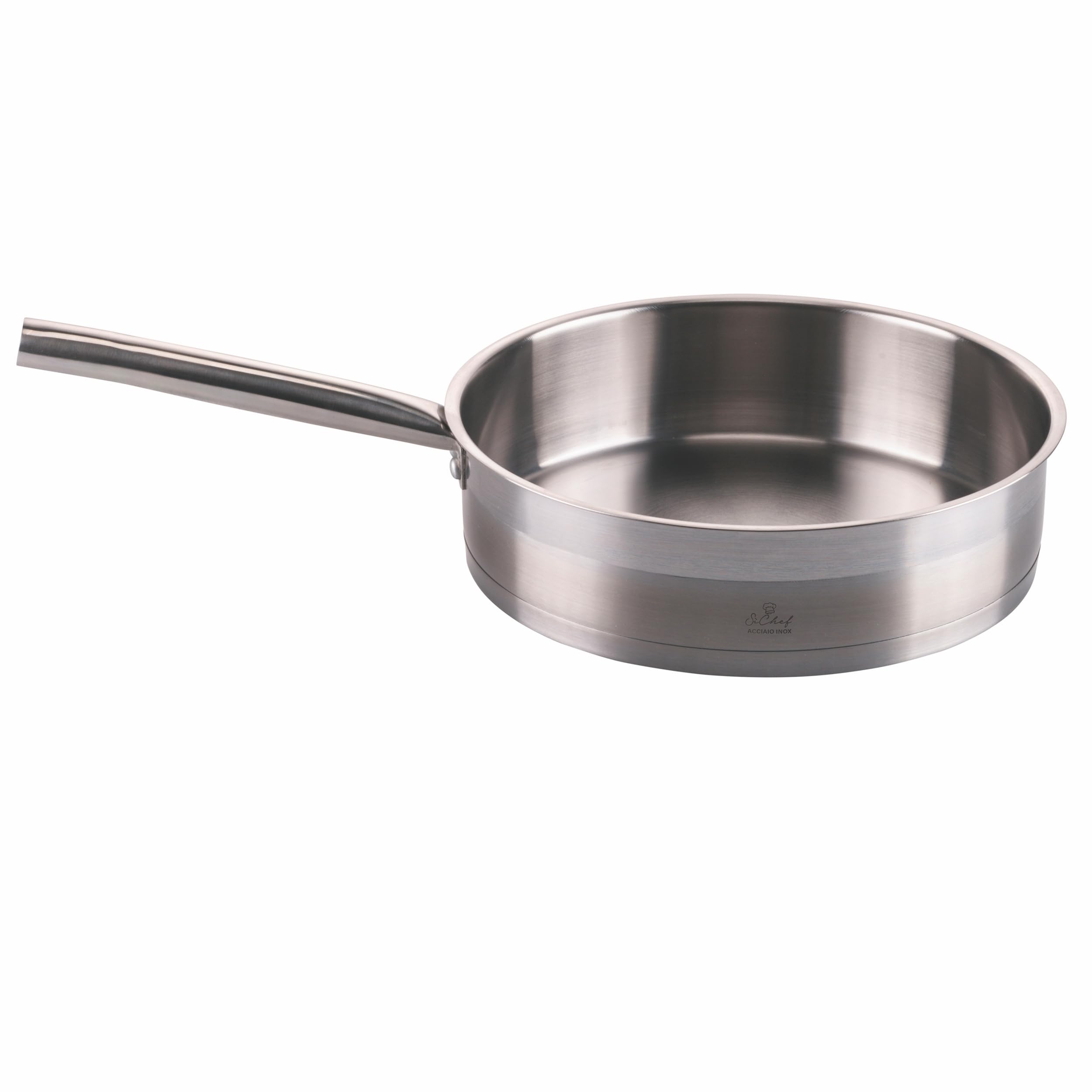 Batteria 15 pezzi, in acciaio inox 18/0, induzione, Inox SìChef