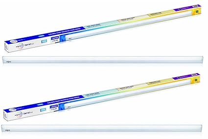 Wipro Garnet Plus 22w Colour Changing LED Batten with 3 shades of White | Coolwhite - Neutralwhite - Warmwhite | Pack of 2
