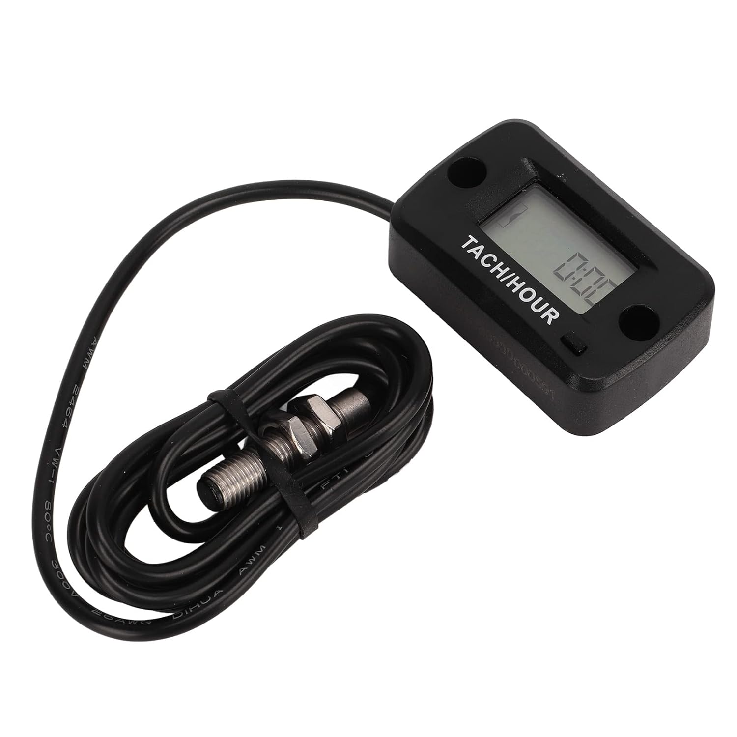 Digital Tach Gauge, Sleep Function SVC Reminder Hour Meter