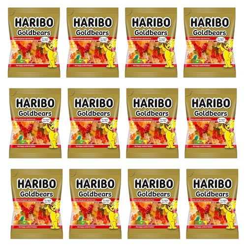HARIBO Goldbears 140g - Pack de 12 bolsas miniatura 1