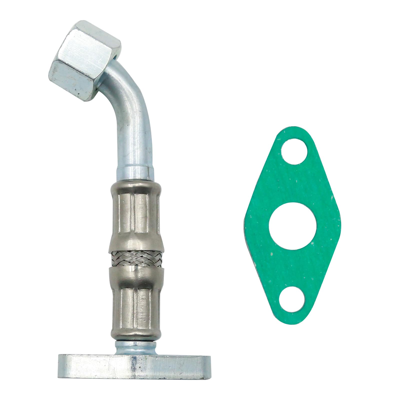 Tubo di ritorno dell'olio del turbocompressore con guarnizione, sostituzione per A2 Sostituzione per Skoda Fabia Sostituzione per Seat Altea, sostituisce 038145736C