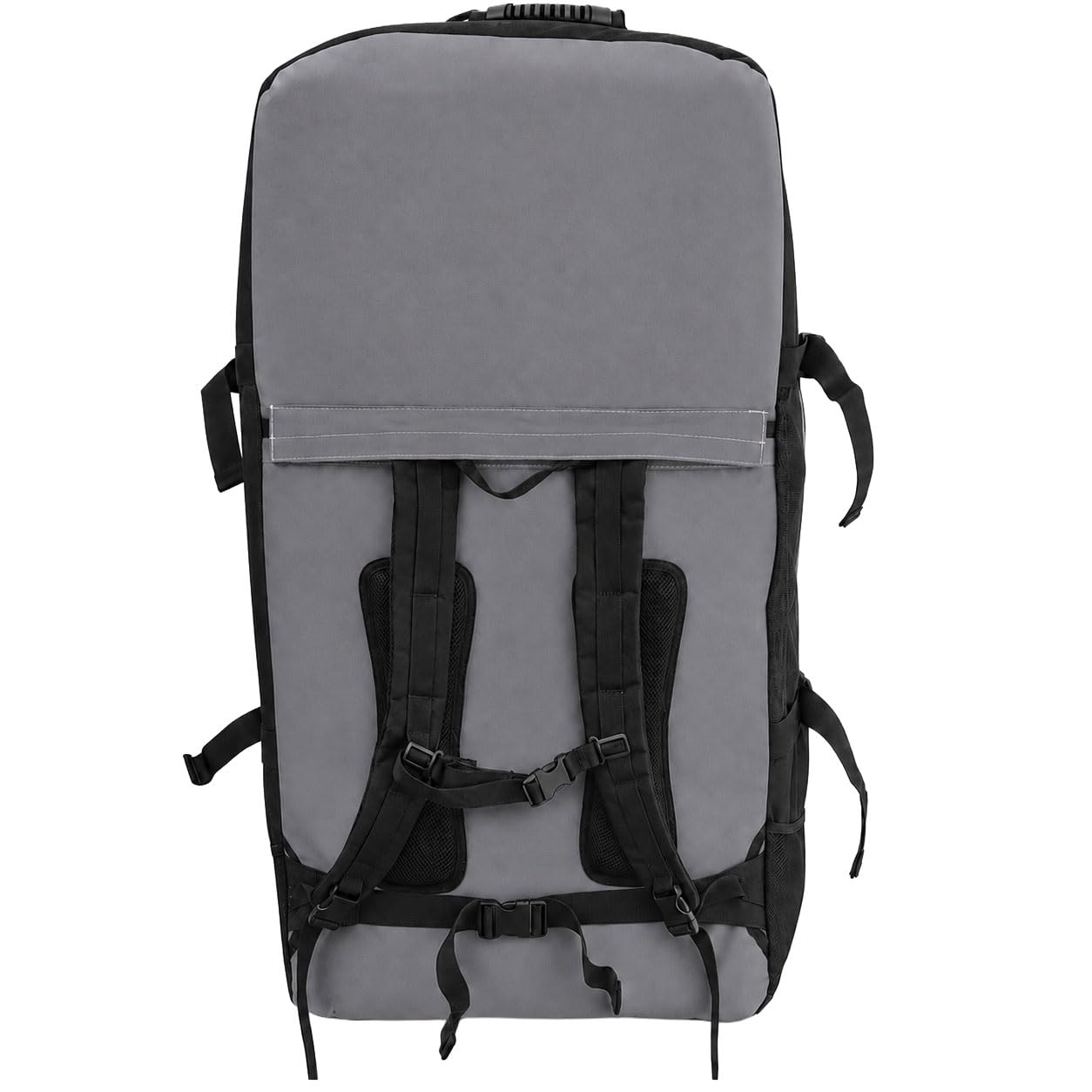 SPINERA Performance Kajak & SUP Tasche 173 L – Transporttasche mit Rucksack-Tragesystem für aufblasbare Kajaks und SUP Boards – Mesh-Belüftung & Zubehörfächer – 97 × 53 × 33 cm