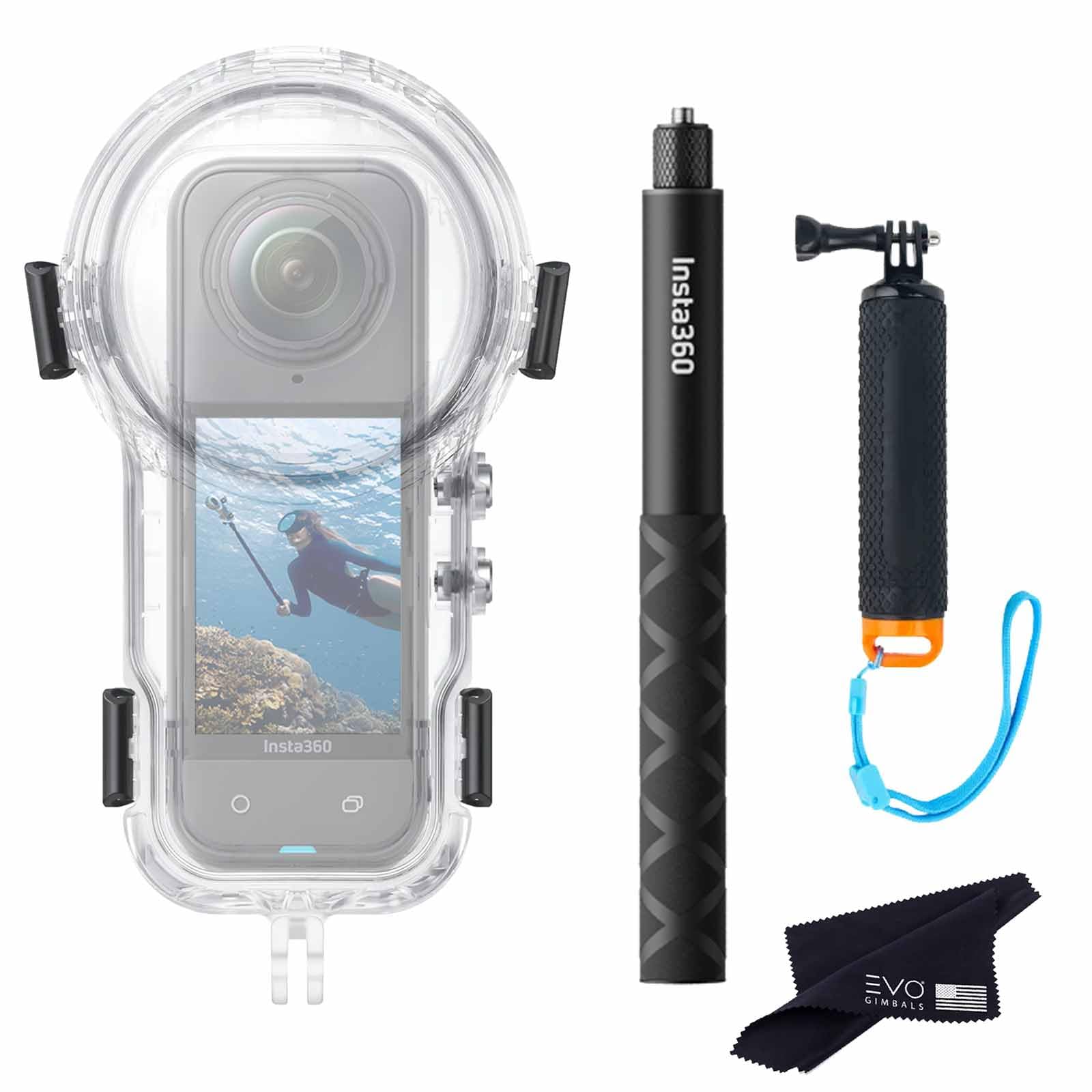 Insta360 X5 Invisible Dive Case Kit With Invisible Selfie Stick