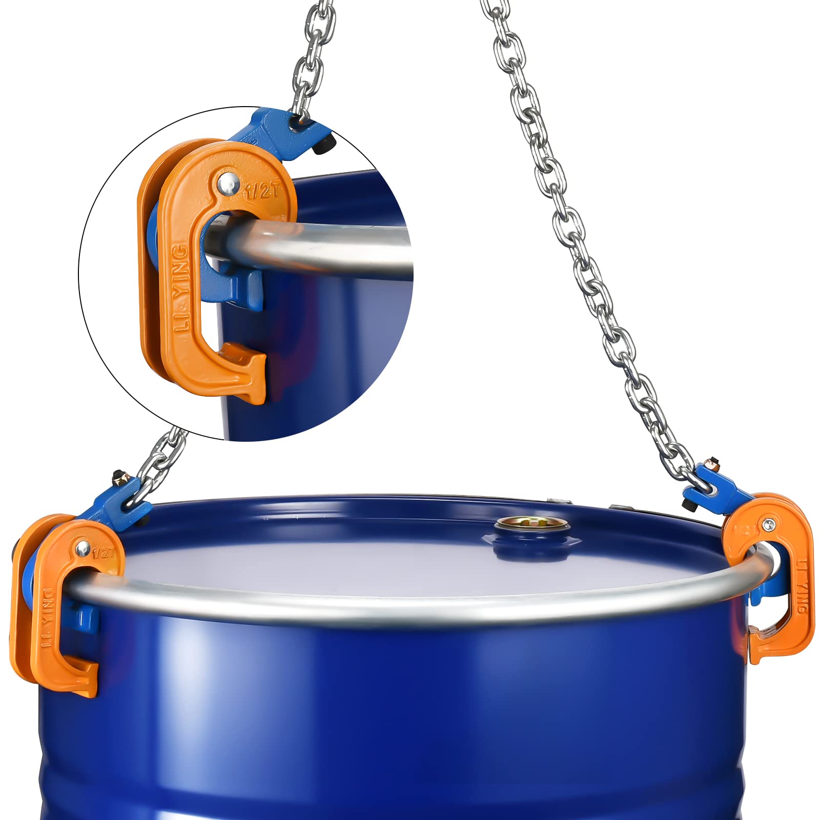 Drum Lifter Chain - 2200 lb Capacity -6 Drum Lifter Chain - 2200 lb Capacity -6