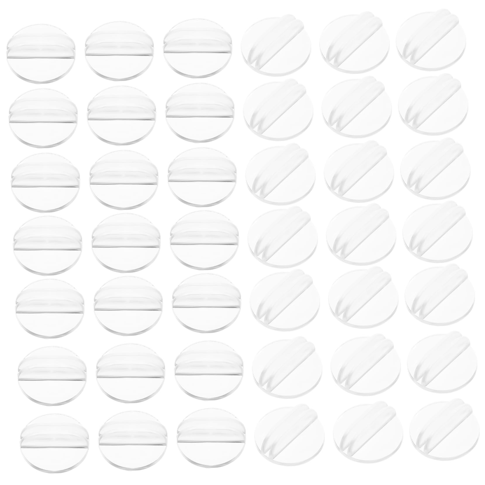UKCOCO 120 Supporti Per Carte Da Gioco In Plastica Trasparente – Segnaposti Vuoti Per Giochi Da Tavolo Fai-da-te, Porta Carte A Forma Di Triangolo, Per Ufficio E Feste - 6