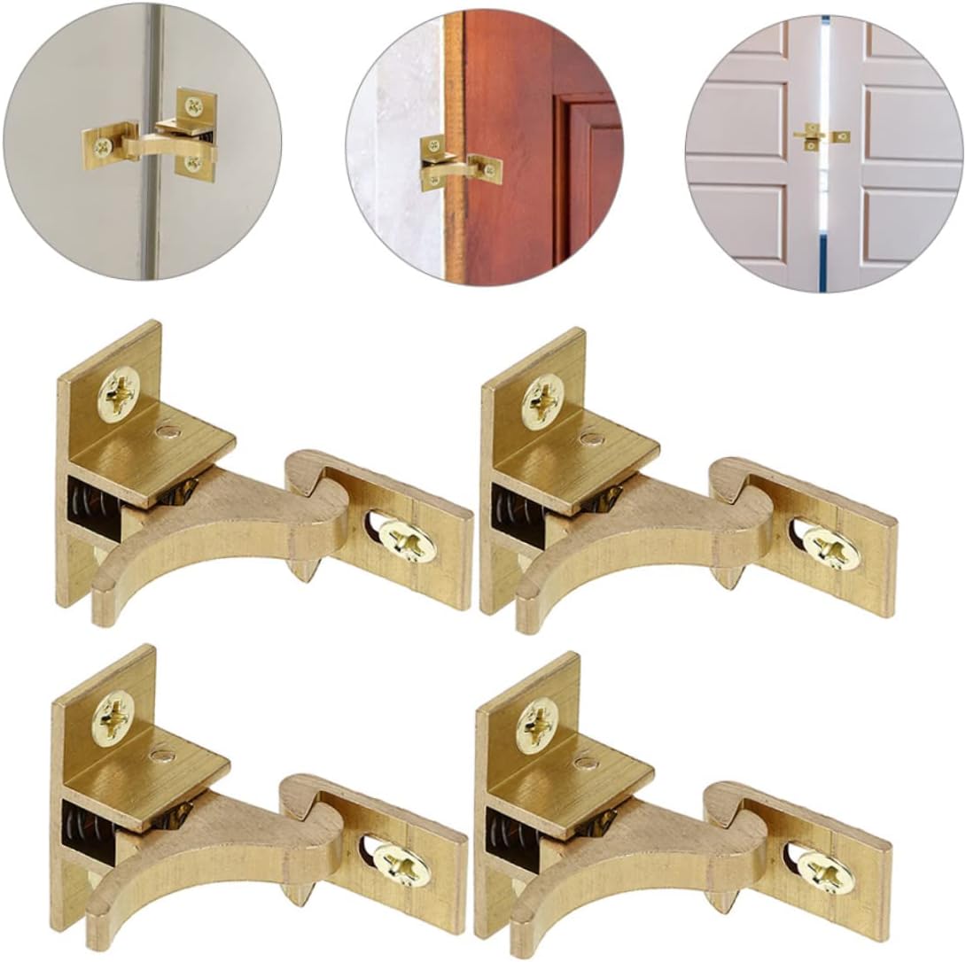 DOITOOL 16pcs Heavy Duty Cabinet Latch Elbow Window Catch for Rv and Doors -Theft Lock for Enhanced Security