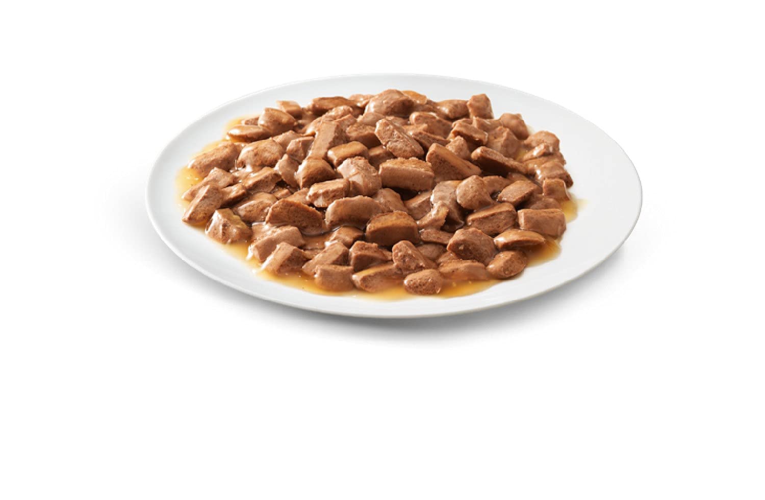 Whiskas Pranzetti in Salsa 1+ Anni 6 x 50 g, Cibo per Gatto con Pollo, Manzo e Tonno - 12 Confezioni (72 Pezzi in Totale)