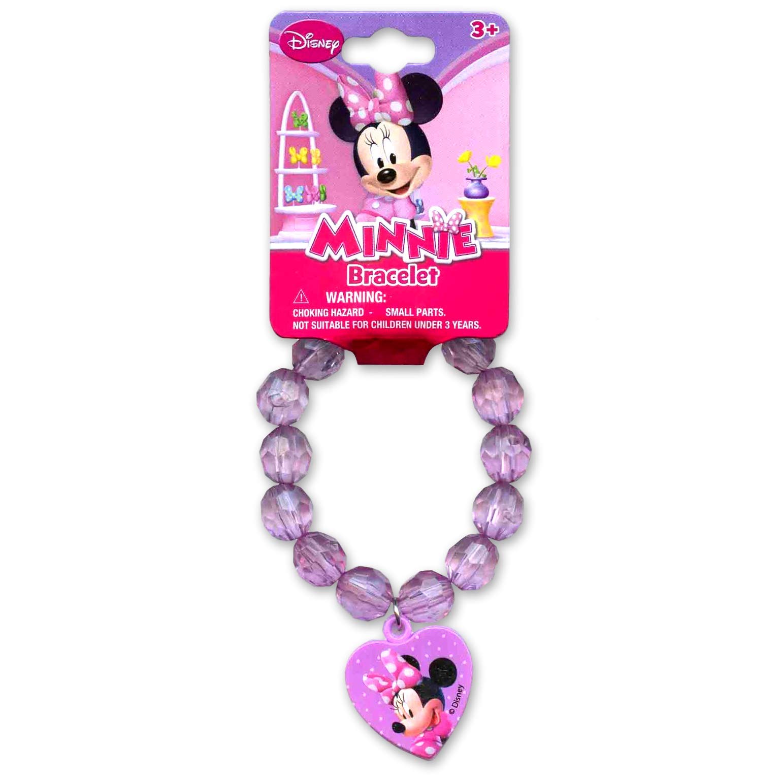 Disney Minnie Mouse Bow-tique Charm Bracelet (Includes 1 bracelet - random choice - colors pictured)