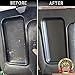 EcoAuto Center Console Lid Replacement Kit for 99-07 Silverado, Avalanche, Suburban, Sierra, Yukon - Replaces OEM 19127364, 19127365, 19127366 (Beige)