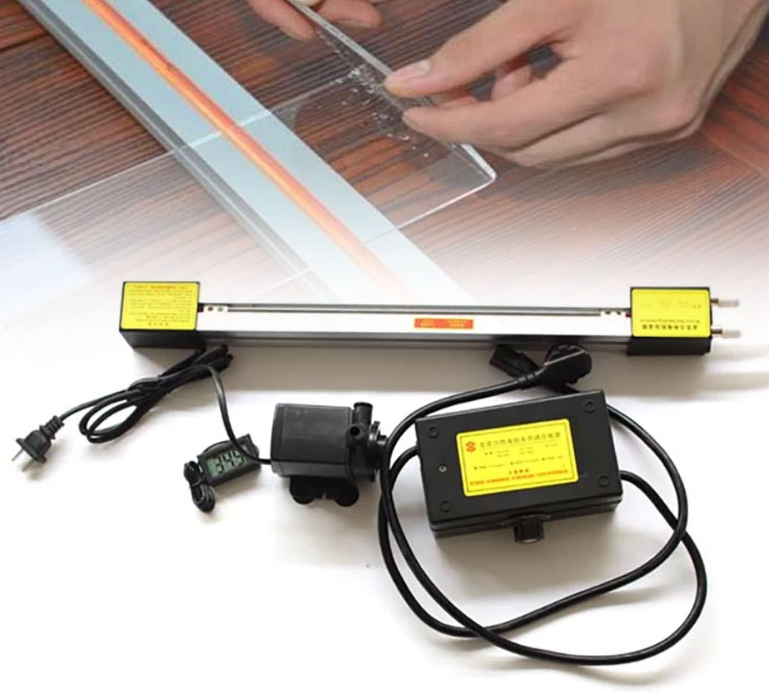 Piegatrice Per Plastica Acrilica E PVC - Macchina Riscaldamento 600 Mm, 800 W