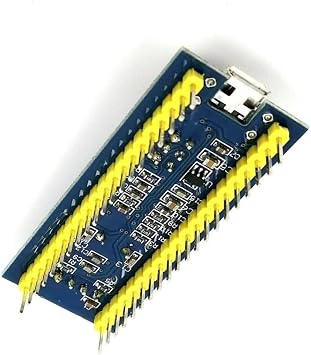 SHILLEHTEK Pre-Soldered Authentic STM32F103C8T6 ARM STM32 Minimum System Development Board Module STM32F103C8T6 Core Learning Board for Arduino (Blue Pill STM32) (1)