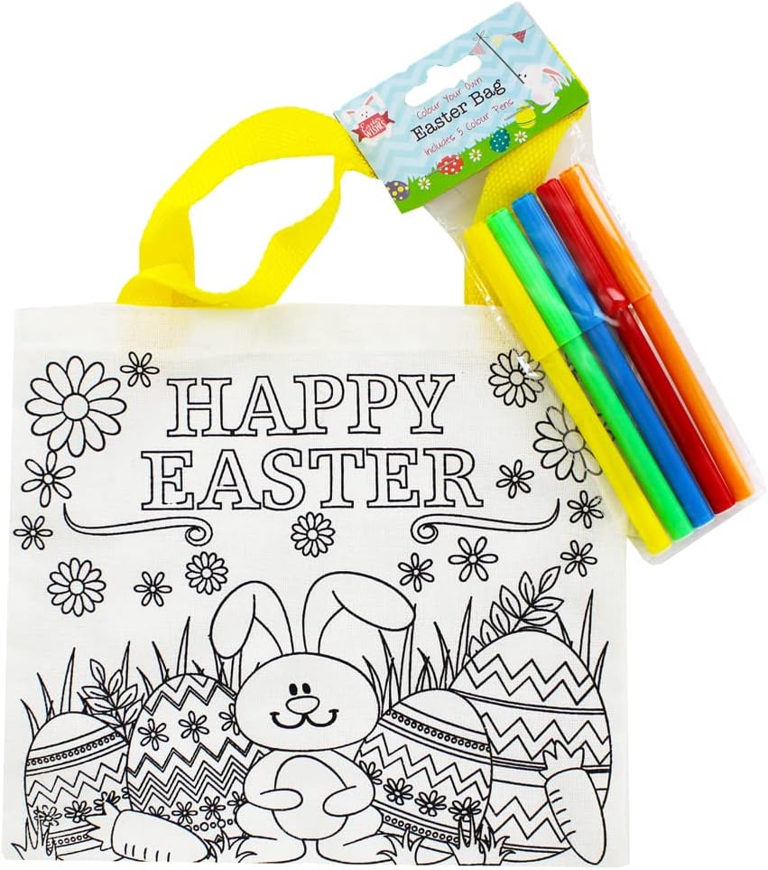Colour Your Own Easter Bag