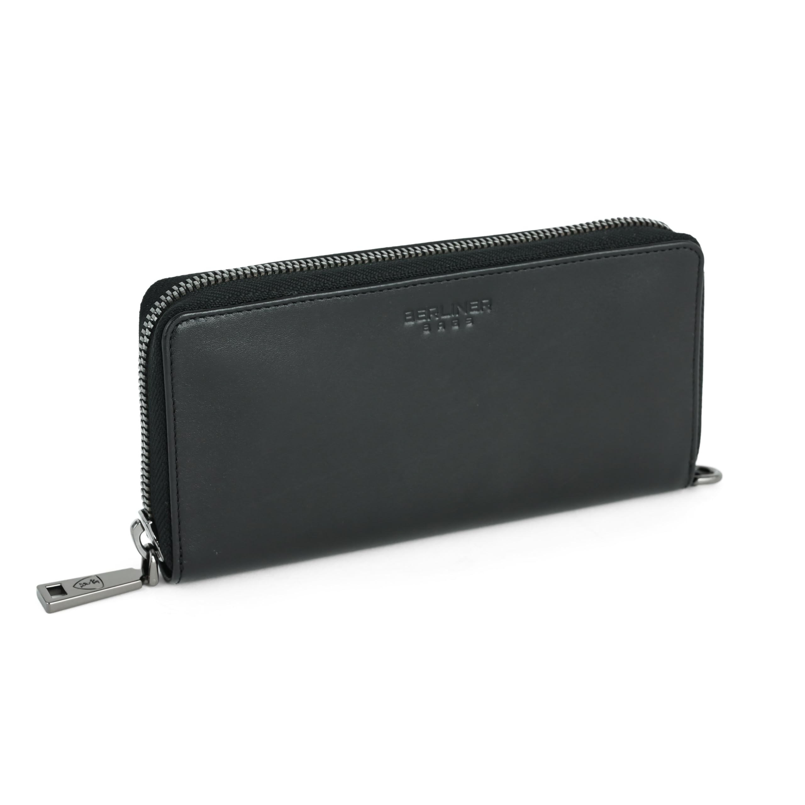 Berliner Bags Lyon Cartera Grande de Piel Auténtica para Mujer con Protección RFID e Incluye Caja de Regalo
