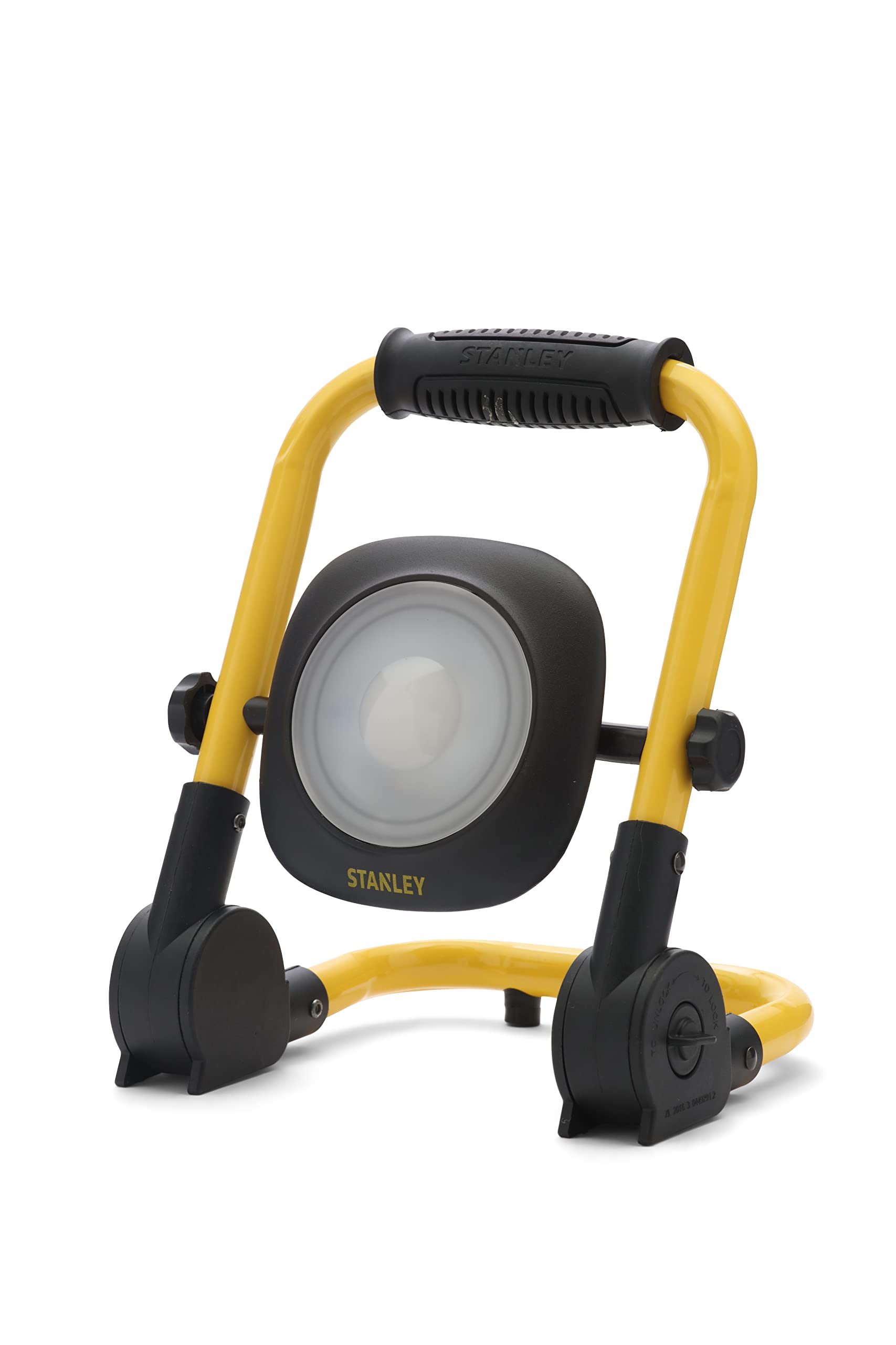 Work Light Yellow 20w Folding LED 230v IP65 4000K Stanley SXLS35525E