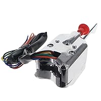 Vista 2 de Interruptor de señal de giro universal de 12 V para Ford Buick GM Street Hot Rod con intermitente