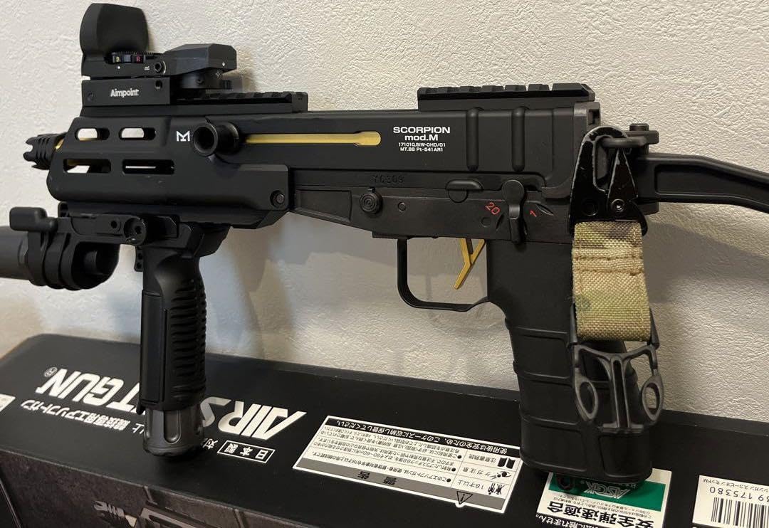 【サバゲー入門セット装備一式】スコーピオンmod.M（箱付き） サバゲー入門セット装備一式】スコーピオンmod.M（箱付き） サバゲー