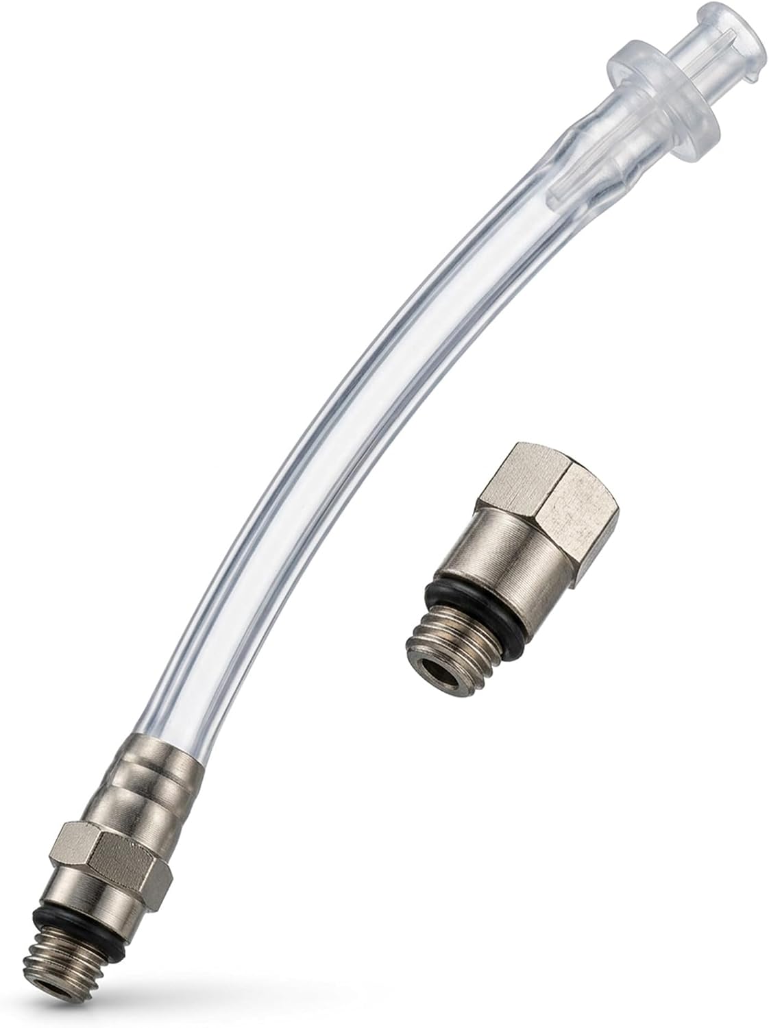 Tektro Adapter and M6 Fitting Set for Tektro Hydraulic Brakes - Compatible with MTB and Bike Brake Bleed Kits - Leak-Free Connections for Hydraulic Brake Line Maintenance