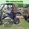 ATV/UTV Three-Way Hitch, Heavy Duty Universal ATV Hitch Attachments, Receiver Hitch Lawn Mover Hitch