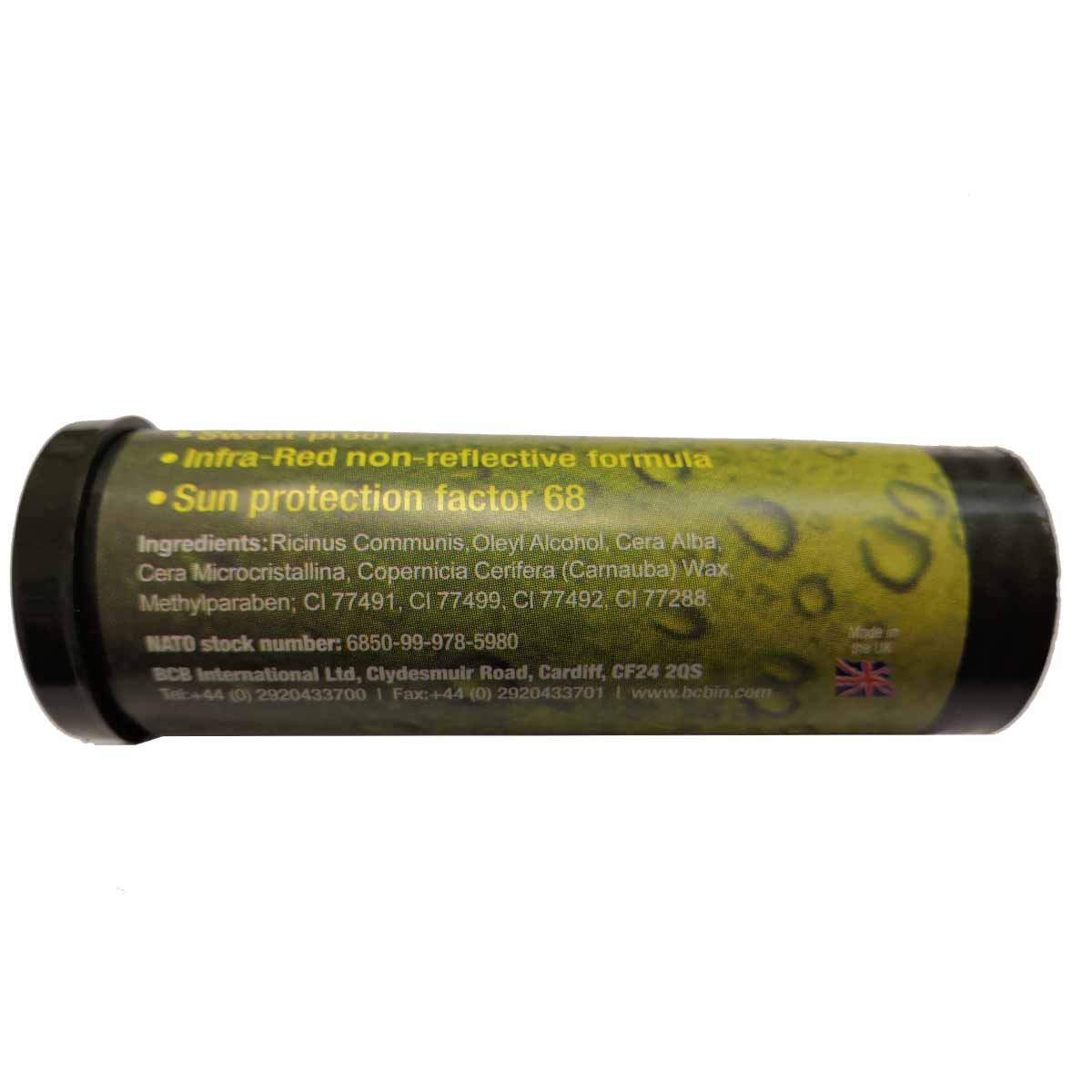 BCB International Tarnschminke – 3-Farben Multi-Terrain Camouflage Creme, NATO-genehmigt, IRR, Inkl. Spiegel, 45g BCB International Tarnschminke – 3-Farben Multi-Terrain Camouflage Creme, NATO-genehmigt, IRR, Inkl. Spiegel, 45g